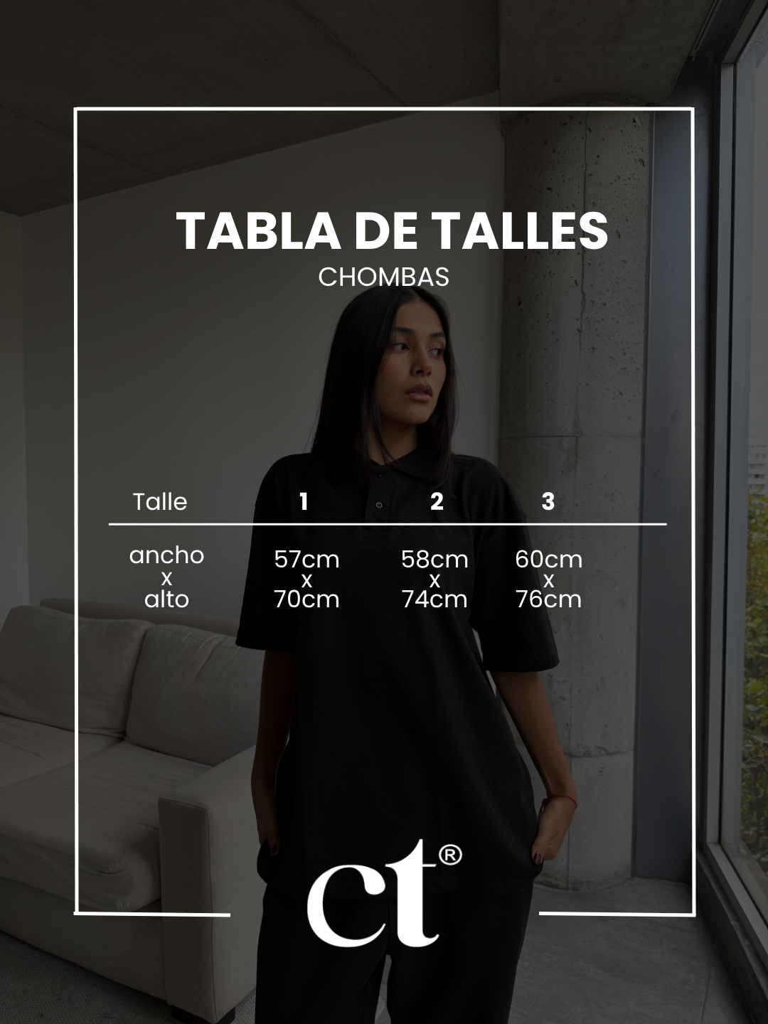TABLA DE TALLES MEDIDAS CT - 13